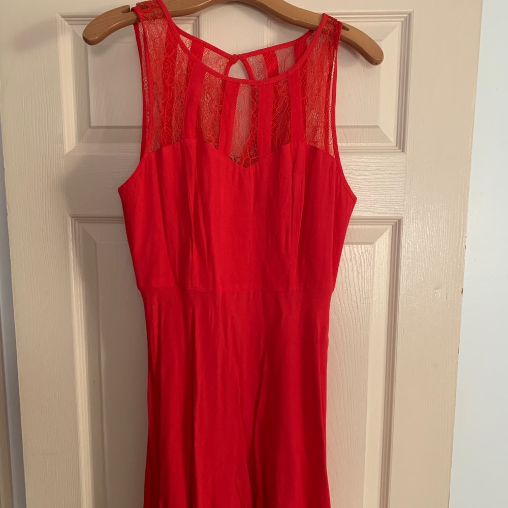 Red Lace Dress